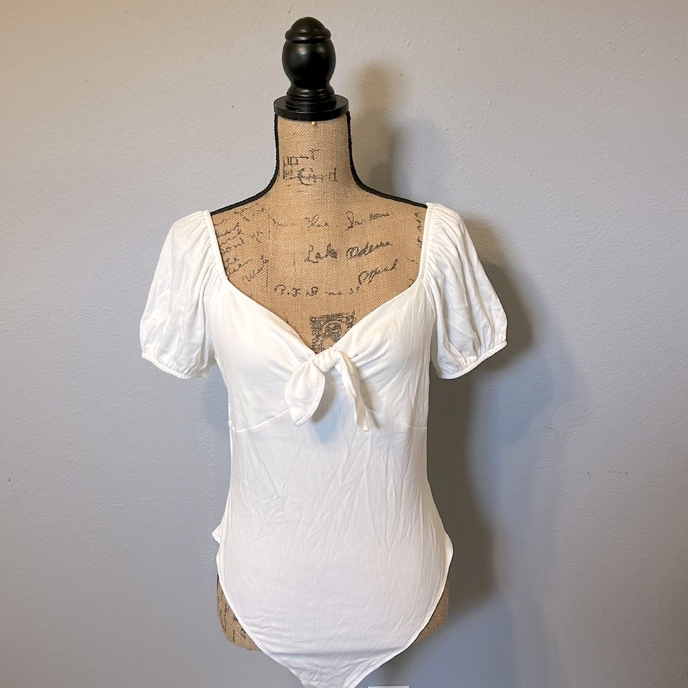 Women’s White bodysuit